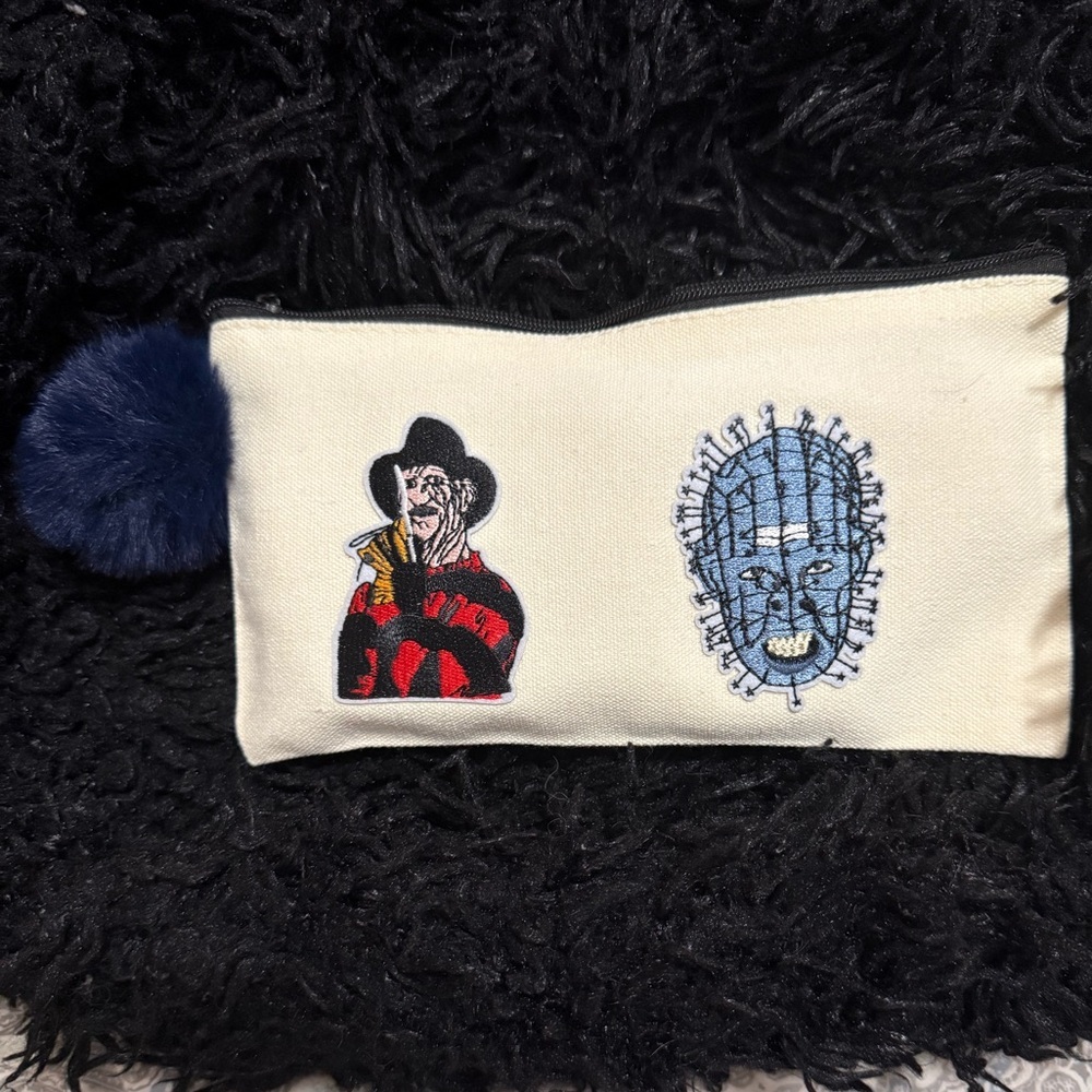 Halloween themed pencil pouch/‎ coin bag